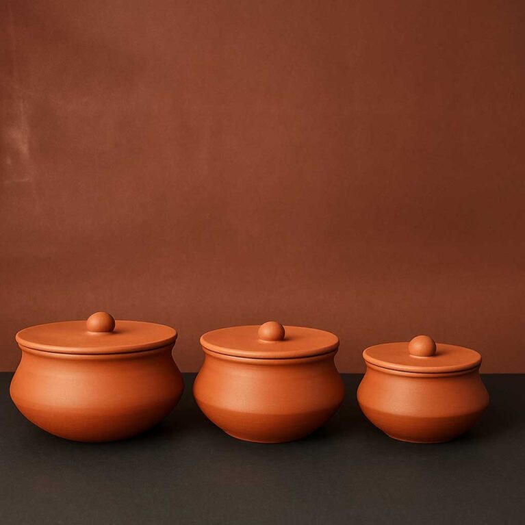 Handmade Clay Degchi Set – Eco-Friendly & Traditional Cookware for Healthy Cooking | Homyard Crafts