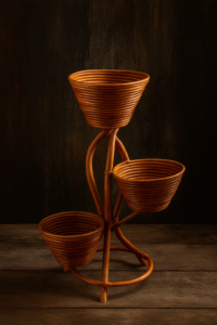 handmade bamboo planter shop now